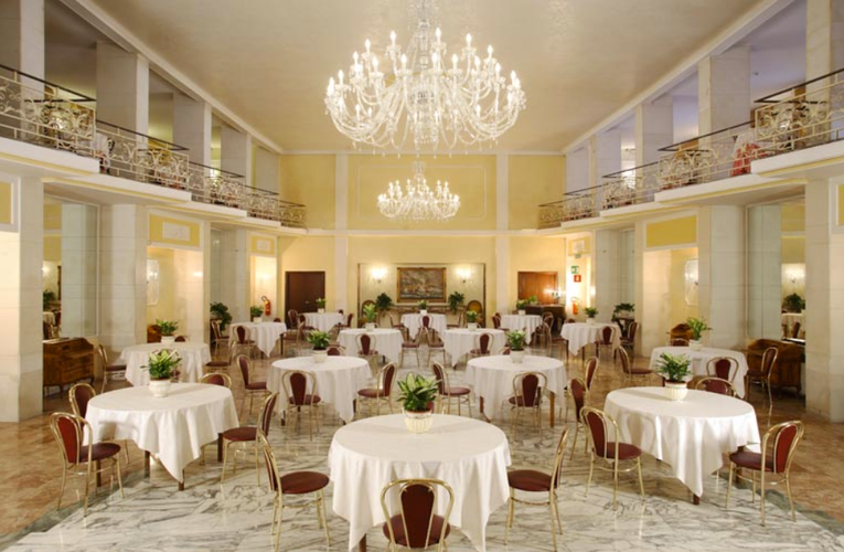 grand hotel hermitage - rome - banquet hall