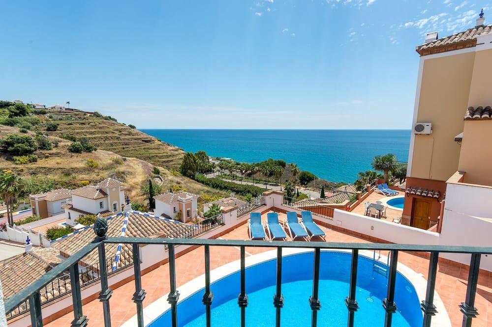 Comfortable villa, superb sea view, large swimming pool and garden, 4 bedrooms Andalousië - Torrox Costa visuel 5/5 Comfortable villa, superb sea view, large swimming pool and garden, 4 bedrooms Andalousië - Torrox Costa visuel 5/5