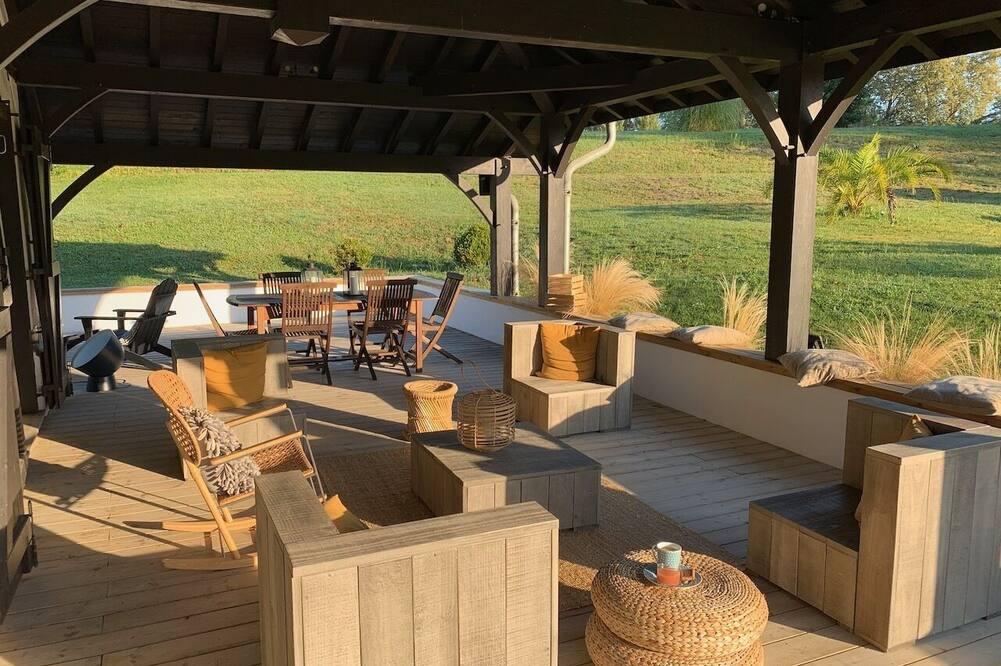 Character farmhouse with swimming pool near the beaches of Hossegor/Seignosse/Capbreton Aquitaine - Saubion visuel 4/5