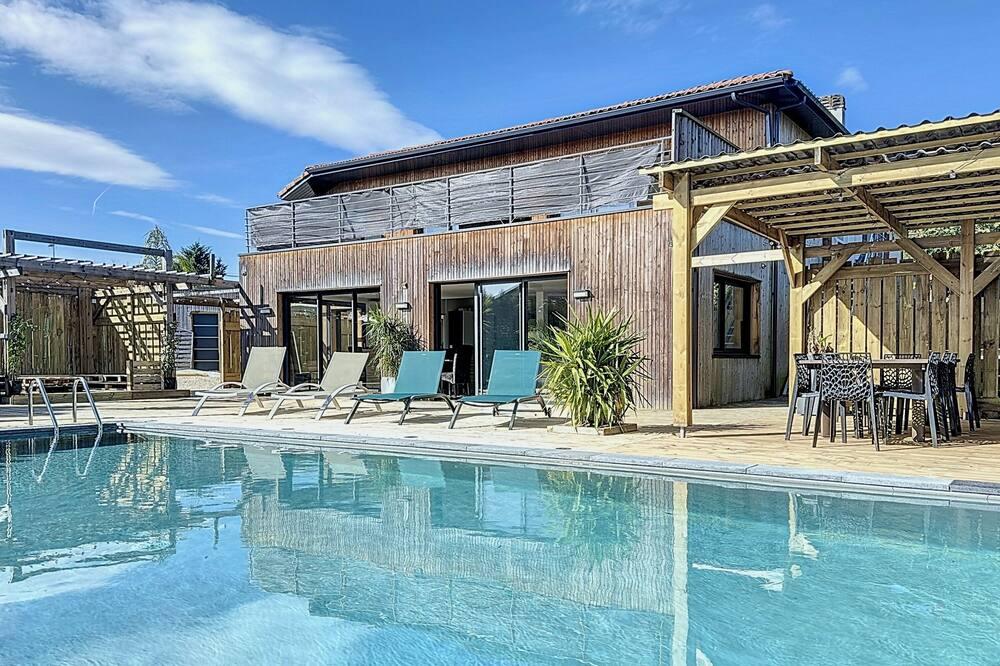 La Villa Vinsou avec piscine proche golf et océan Aquitaine - Seignosse visuel 2/5