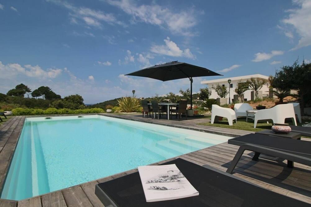 Villa Piscine Vue Mer Corsica - Porticcio visuel 5/5 Villa Piscine Vue Mer Corsica - Porticcio visuel 5/5