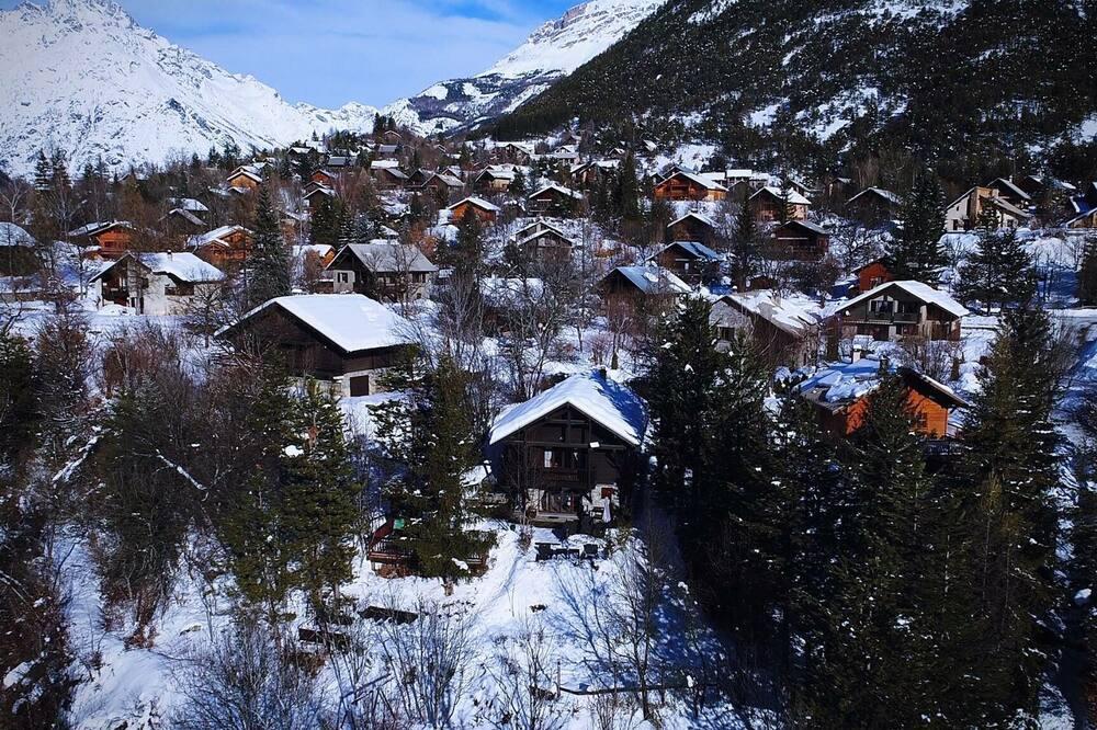 Les Aupillous Cozy Chalet Renovated With Sauna, Spa, Whirlpool Not Overlooked - Provence-Alpes-Côte d'Azur - Puy-Saint-Vincent visuel 4/5