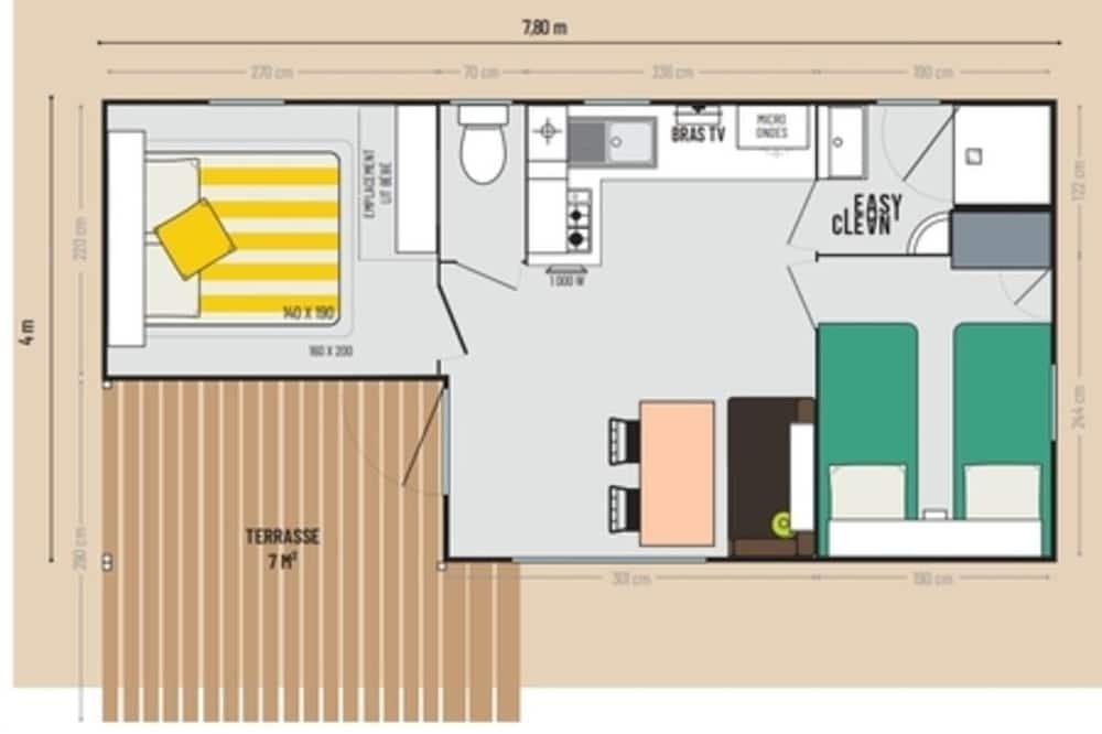 Mobil-Home Cosy 5 personnes camping le Ried Europapark - Alsace - Boofzheim visuel 1/5