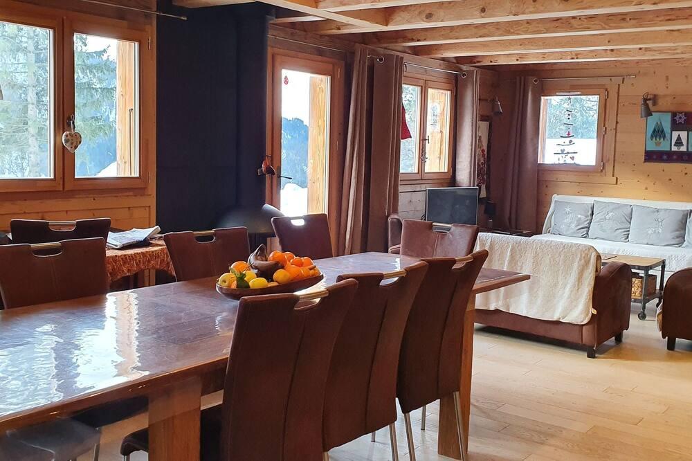 Chalet, breathtaking view free shuttle .10 people - Rhône-Alpes - La Clusaz visuel 4/5 Chalet, breathtaking view free shuttle .10 people - Rhône-Alpes - La Clusaz visuel 4/5