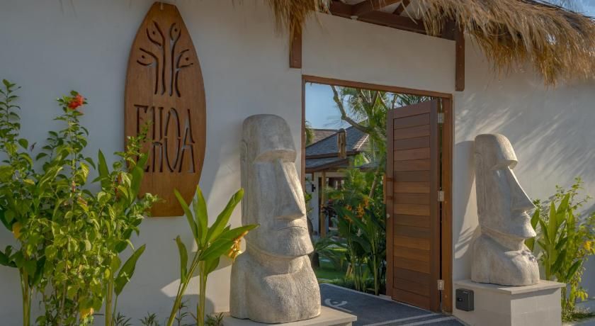 Ehoa Bali Nyanyi Boutique Hotel - In Front Of Entrance To Nuanu