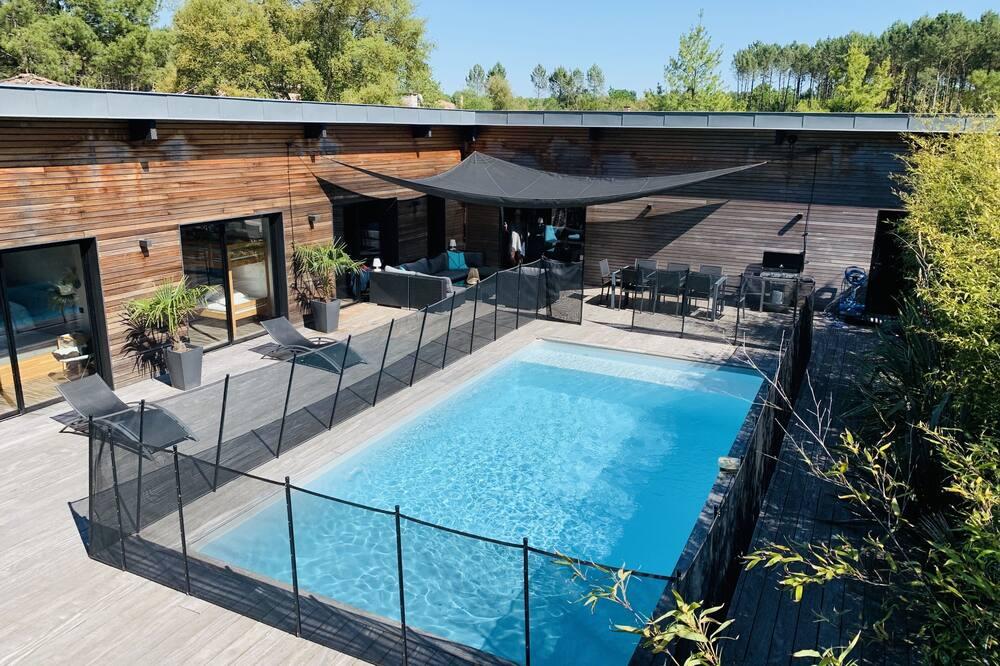 Luxurious Villa, Modern, 10 p., Air Condition, Heated Pisc, Bicycles available, pr. beach / golf Aquitaine - Moliets-et-Maa visuel 2/5 Luxurious Villa, Modern, 10 p., Air Condition, Heated Pisc, Bicycles available, pr. beach / golf Aquitaine - Moliets-et-Maa visuel 2/5