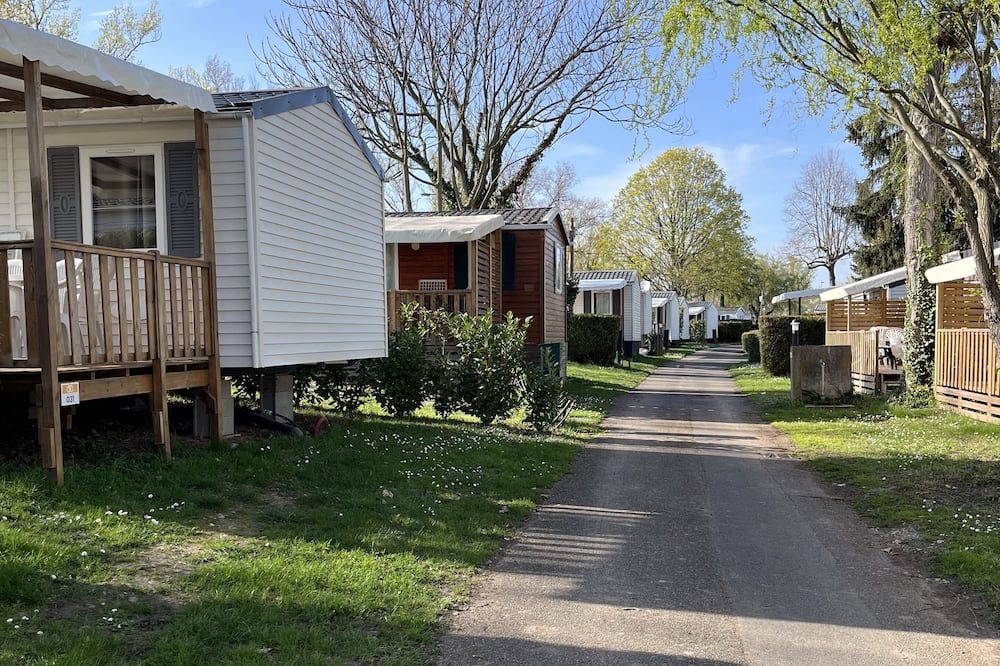 Mobile Home Dans Camping Calme Alsace - Biesheim visuel 2/5