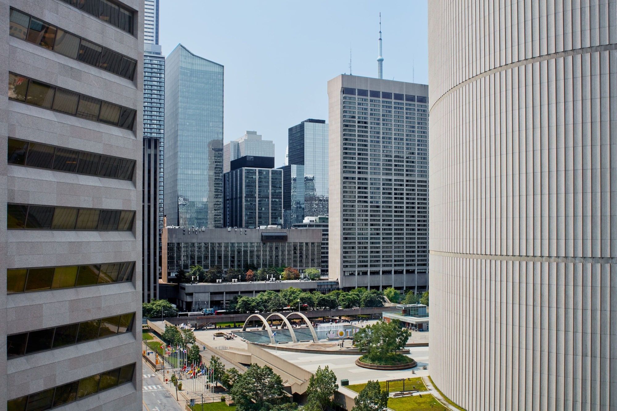Marriott downtown at cf toronto eaton centre toronto ontario canada