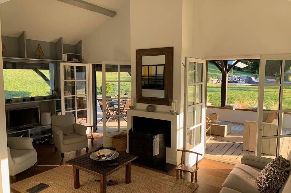 Character farmhouse with swimming pool near the beaches of Hossegor/Seignosse/Capbreton Aquitaine - Saubion visuel 5/5