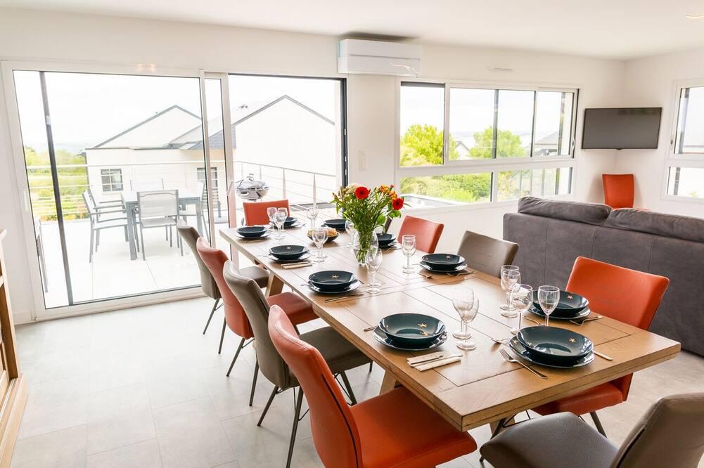 Villa Surcouf 5 stars sea view - private pool and beach 200m away - Bretagne - Roscoff visuel 1/5 Villa Surcouf 5 stars sea view - private pool and beach 200m away - Bretagne - Roscoff visuel 1/5