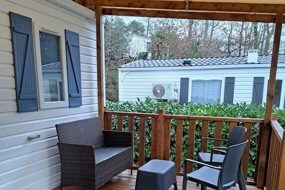 6-person air-conditioned mobile home in a 23-hectare 3 campsite in the heart of nature Ile de France - Saint-Chéron visuel 5/5 6-person air-conditioned mobile home in a 23-hectare 3 campsite in the heart of nature Ile de France - Saint-Chéron visuel 5/5