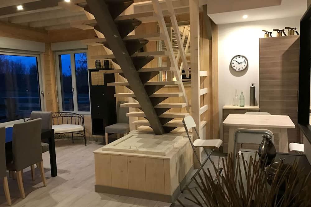 Cottage 6 to 8 people, House wood layout quality. Near lake Bcp of space Franche Comté - Doucier visuel 1/5 Cottage 6 to 8 people, House wood layout quality. Near lake Bcp of space Franche Comté - Doucier visuel 1/5