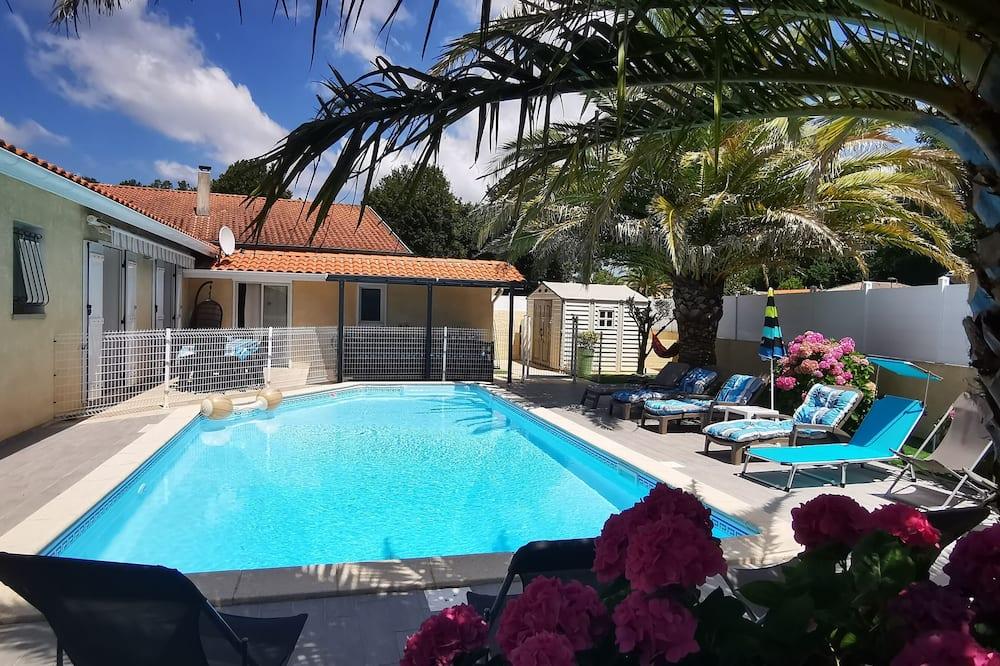 Air-Conditioned Villa With Heated Pool 10 Minutes From The Beaches Aquitaine - Saubion visuel 4/5
