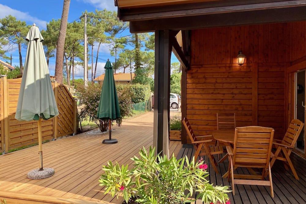 Cute Chalet With Garden, In An Ideal Beach And Center Location Aquitaine - Lacanau visuel 4/5