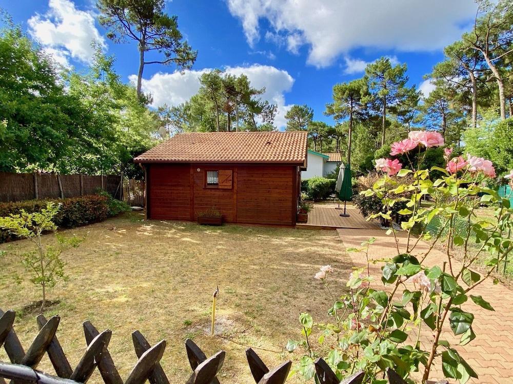 Cute Chalet With Garden, In An Ideal Beach And Center Location Aquitaine - Lacanau visuel 3/5