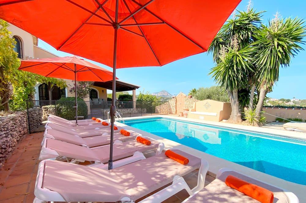 Air Con, Wifi, Uk Tv, Pool Safety Fence Kust van Valencia - Javea visuel 1/5