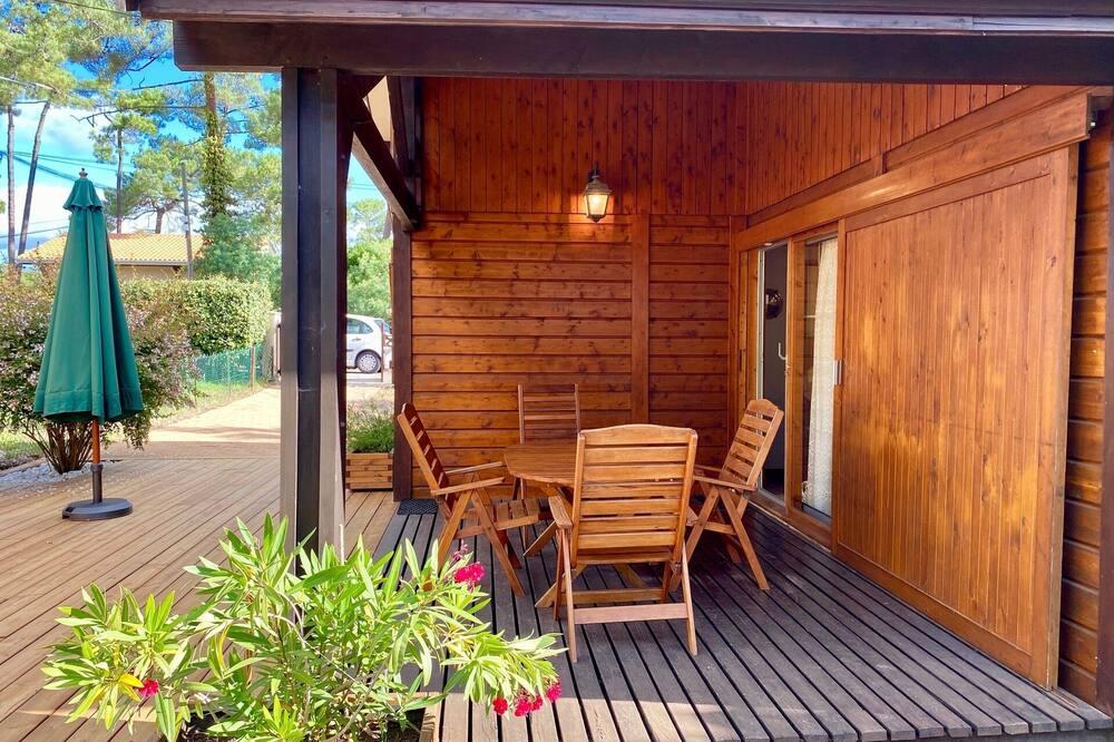 Cute Chalet With Garden, In An Ideal Beach And Center Location Aquitaine - Lacanau visuel 5/5