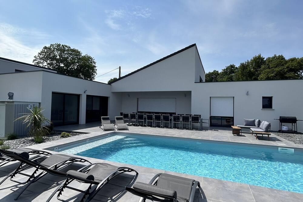 Villa de Groupe avec Piscine, Jacuzzi et Vue Nature Pays de Loire - Guéméné-Penfao visuel 2/5 Villa de Groupe avec Piscine, Jacuzzi et Vue Nature Pays de Loire - Guéméné-Penfao visuel 2/5