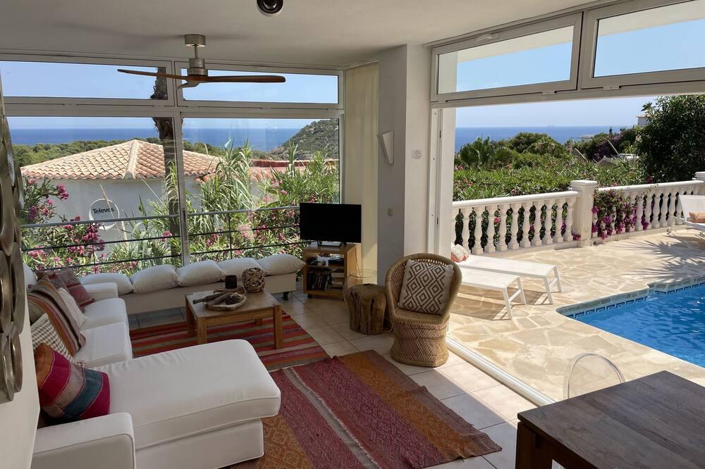 Villa \'Le Verger\' 4min walk from the beach, splendid sea view, heated swimming pool Kust van Valencia - Javea visuel 1/5