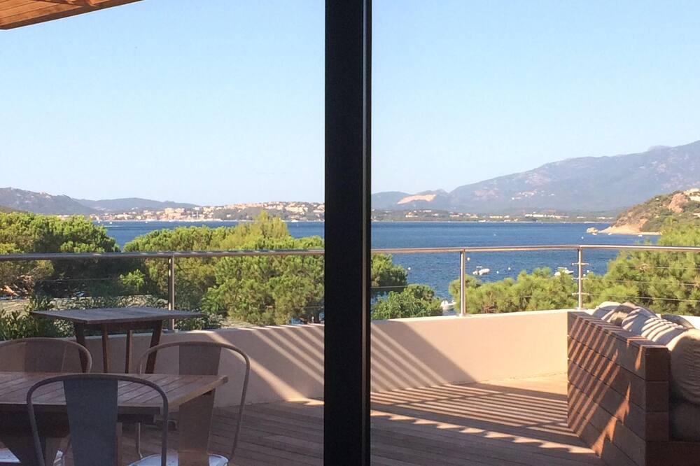 Villa 30m from the beach in the splendid Cala Rossa Estate, swimming pool Corsica - Lecci visuel 2/5