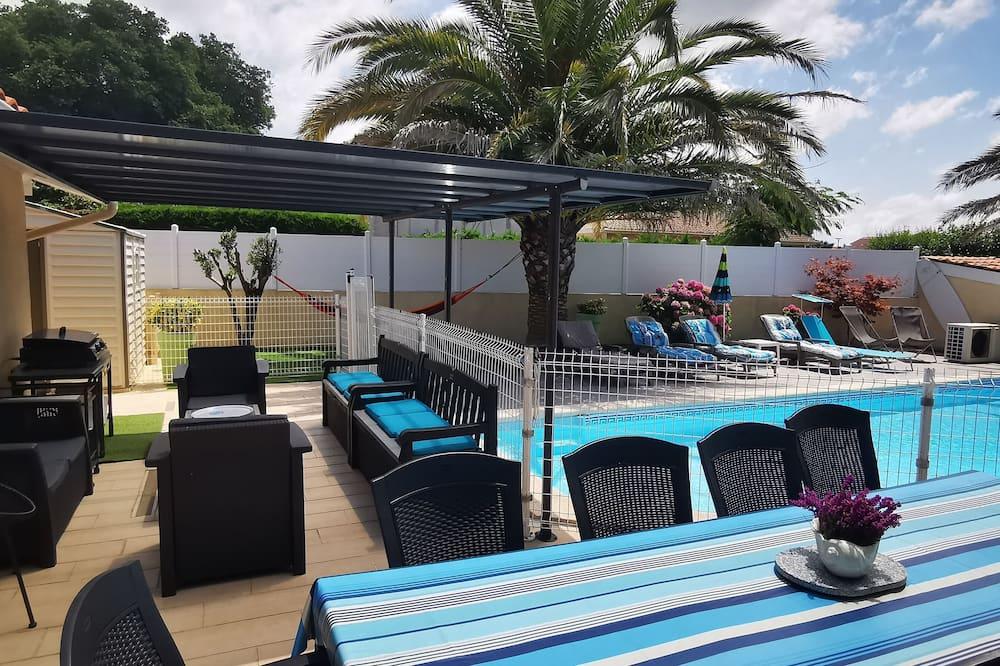 Air-Conditioned Villa With Heated Pool 10 Minutes From The Beaches Aquitaine - Saubion visuel 1/5