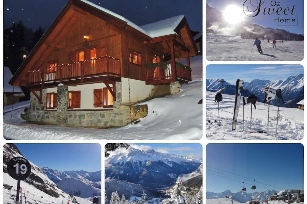 Cosy private chalet at the foot of the slopes, Oz, Alpe d'Huez ski area Rhône-Alpes - Oz-en-Oisans visuel 2/5 Cosy private chalet at the foot of the slopes, Oz, Alpe d'Huez ski area Rhône-Alpes - Oz-en-Oisans visuel 2/5