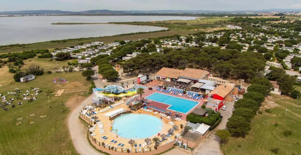 Mobil-Home 419 Camping Lac des rêves proche de la mer Languedoc-Roussillon - Lattes visuel 3/5