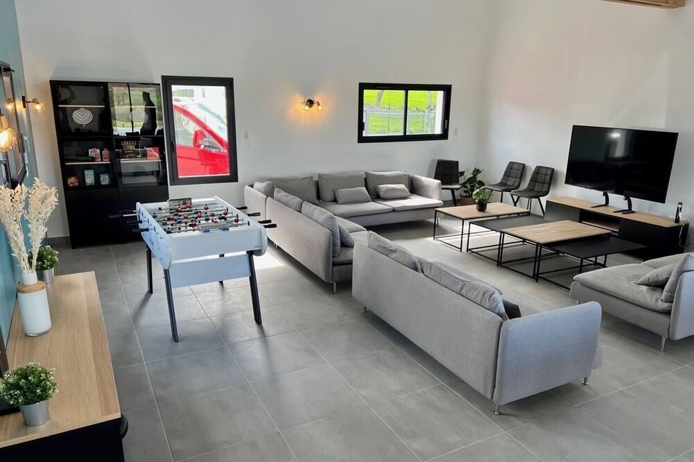 Villa de Groupe avec Piscine, Jacuzzi et Vue Nature Pays de Loire - Guéméné-Penfao visuel 5/5 Villa de Groupe avec Piscine, Jacuzzi et Vue Nature Pays de Loire - Guéméné-Penfao visuel 5/5