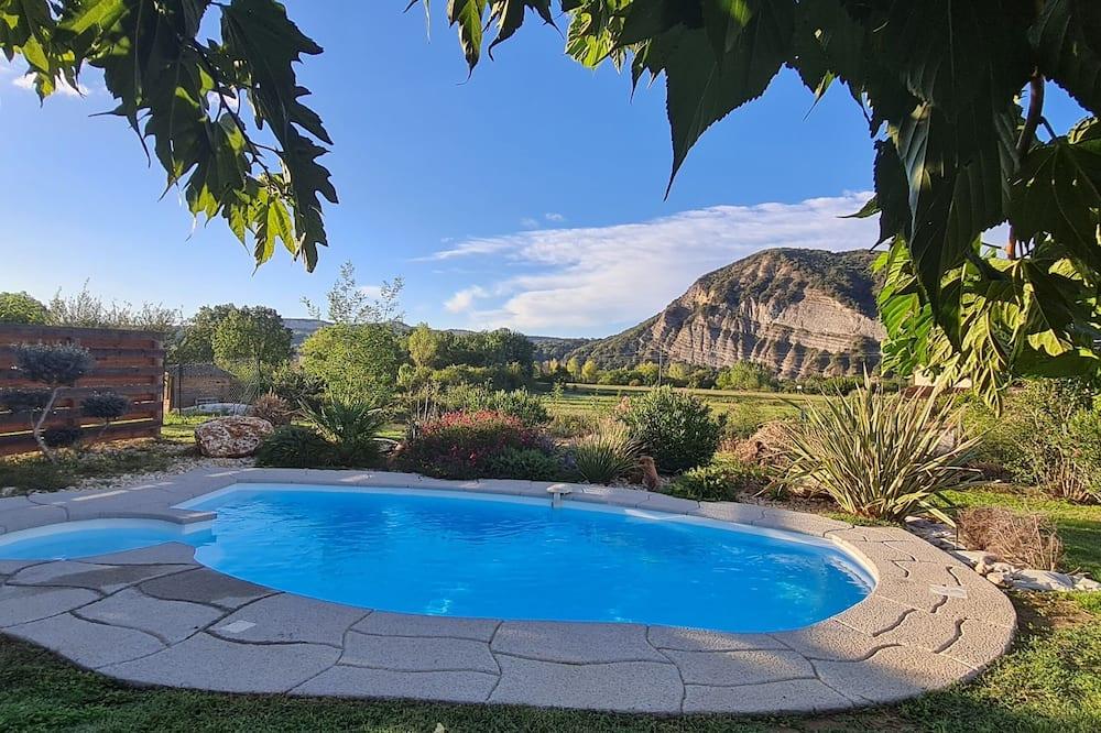 Charming Villa In Vallon Pont D'arc With Heated Pool Rhône-Alpes - Ardoix visuel 5/5