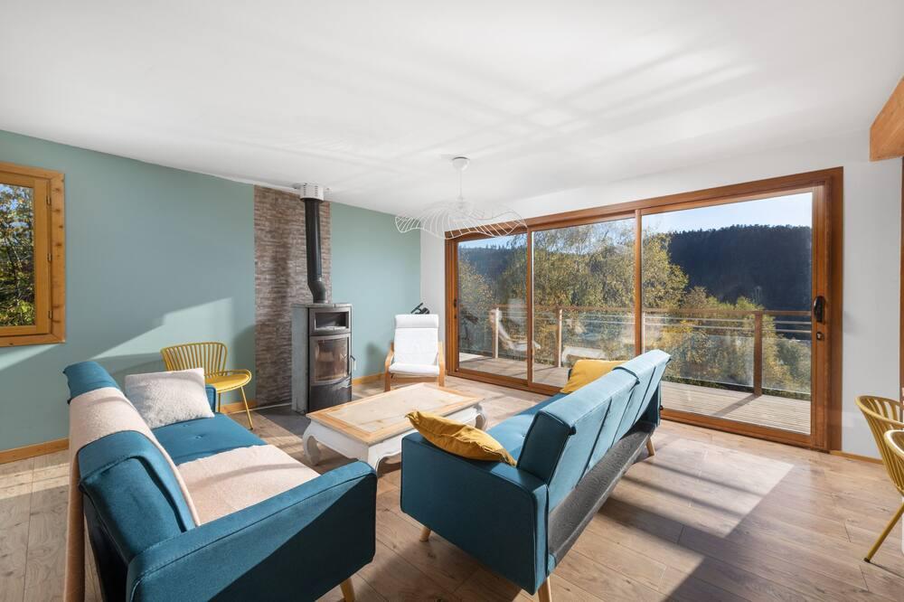 Le Cerf, chalet cocooning avec piscine et billard Lotharingen - Clefcy visuel 5/5 Le Cerf, chalet cocooning avec piscine et billard Lotharingen - Clefcy visuel 5/5