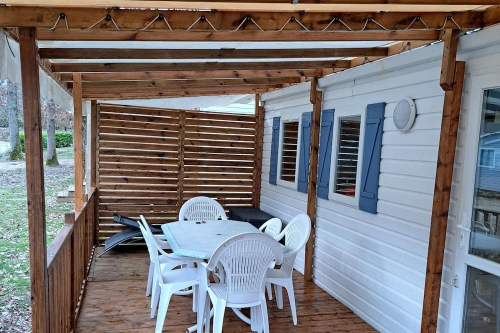 6-person air-conditioned mobile home in a 23-hectare 3 campsite in the heart of nature Ile de France - Saint-Chéron visuel 1/5 6-person air-conditioned mobile home in a 23-hectare 3 campsite in the heart of nature Ile de France - Saint-Chéron visuel 1/5