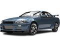 Coupe car in Stockton Airport