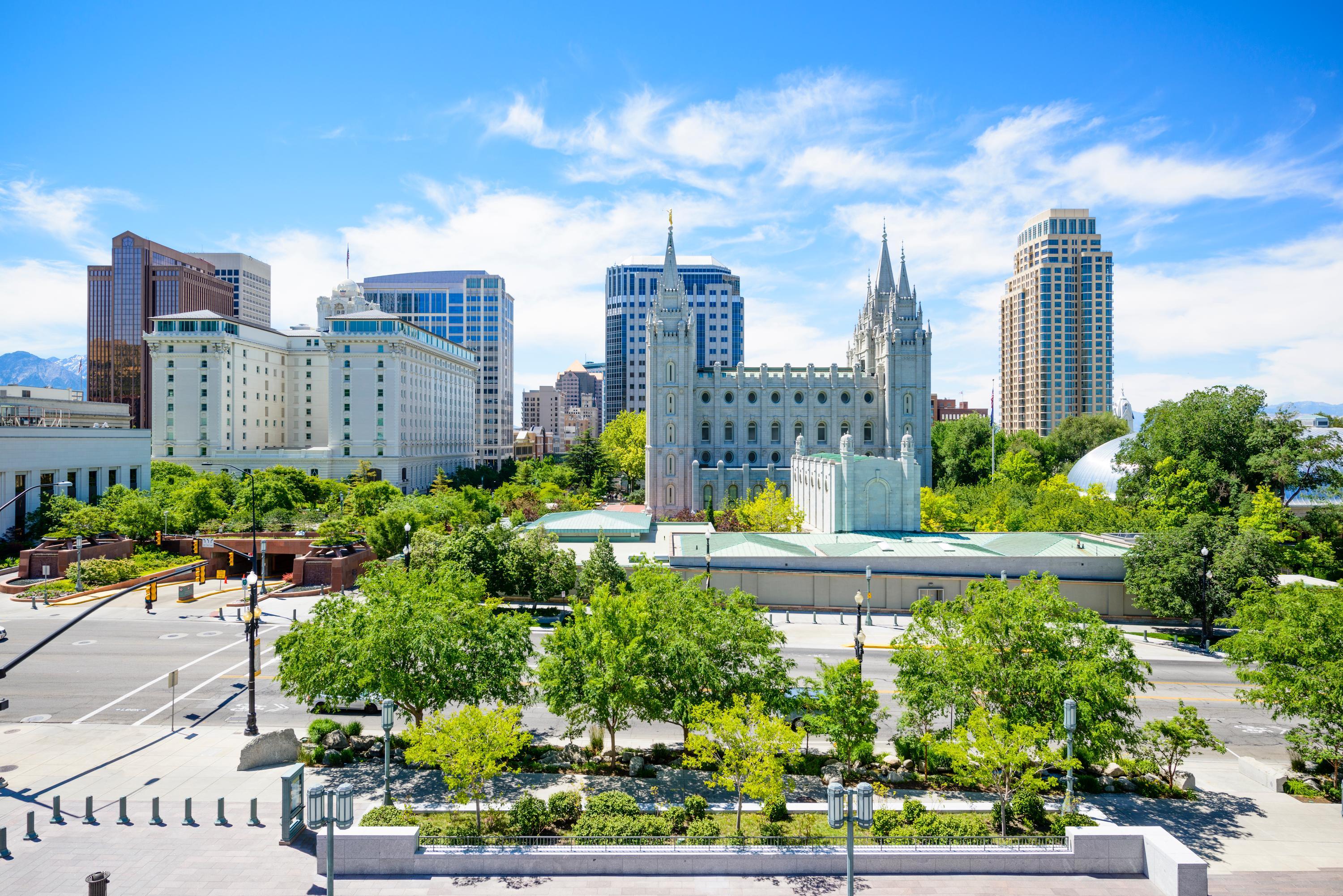 Flights from South Carolina SC to Salt Lake City UT from 58