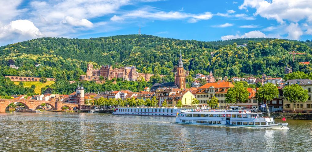 heidelberg tourist map