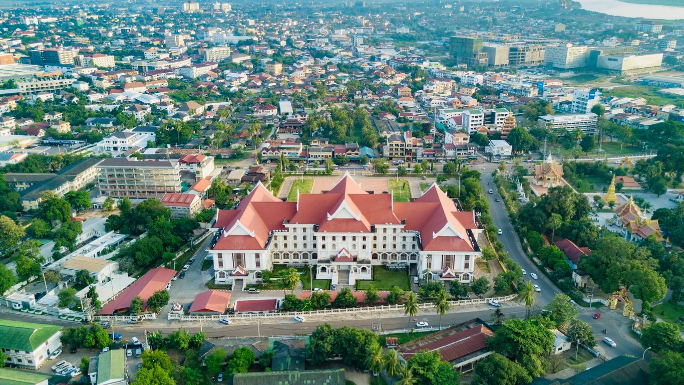 Hotely ve Vientiane