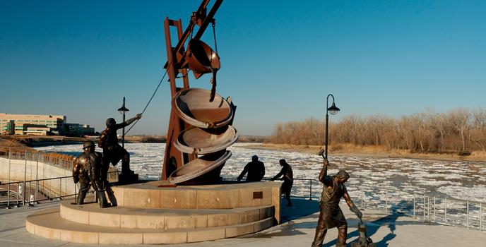 First National's Spirit of Nebraska's Wilderness and Pioneer Courage Park