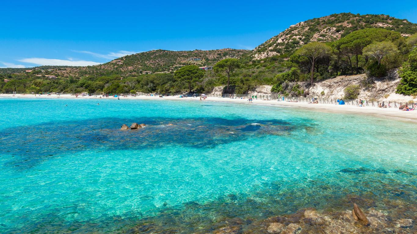Hôtels à Plage de Palombaggia