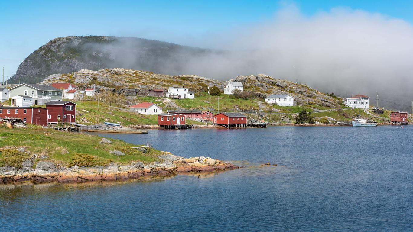 Hôtels à Terre-Neuve-et-Labrador