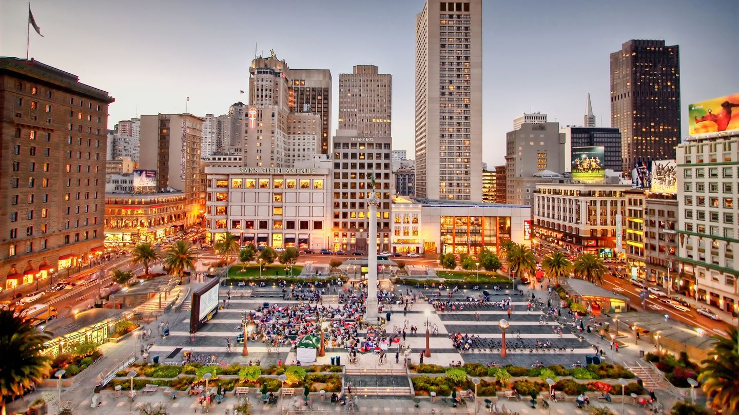 Hotels unweit von Union Square in (San Francisco) ab 24 €/Nacht KAYAK