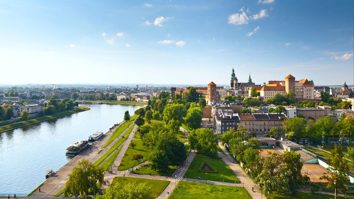 Hotéis em Cracóvia