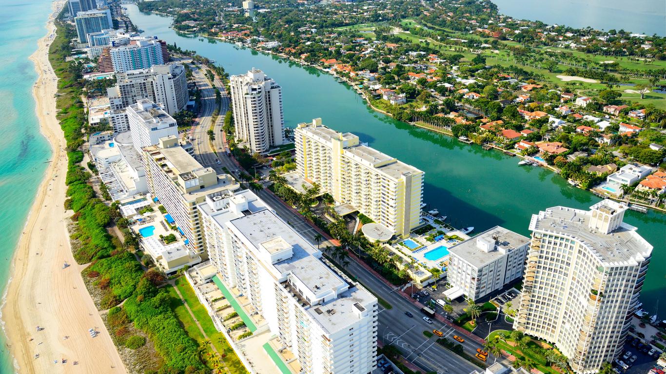 Coches de alquiler en Miami Beach