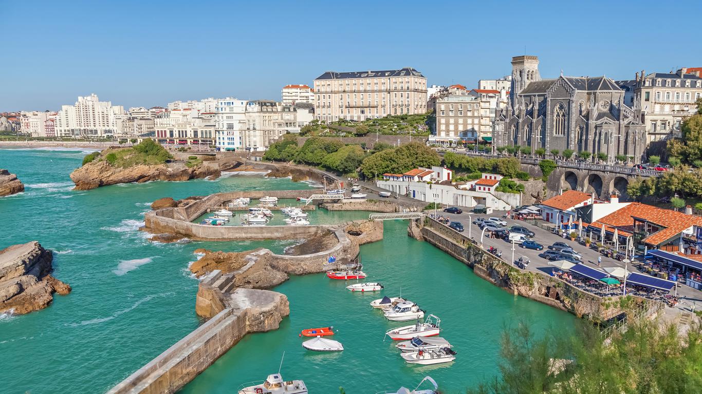 Coches de alquiler en Biarriz