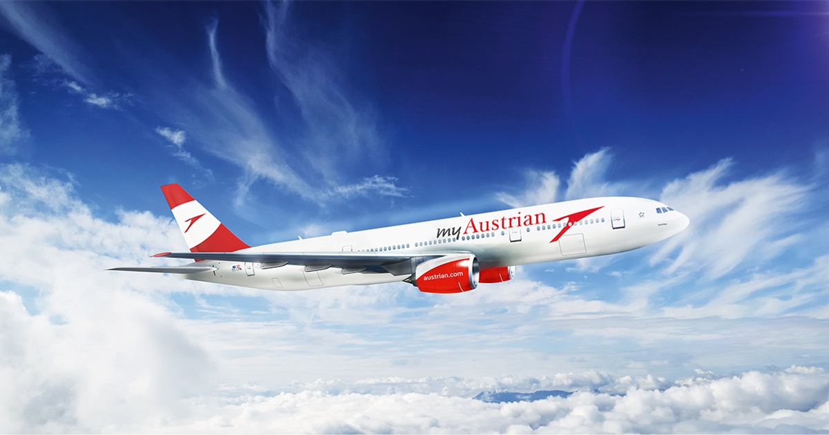 med Austrian Airlines: Søg og sammenlign billige flybilletter