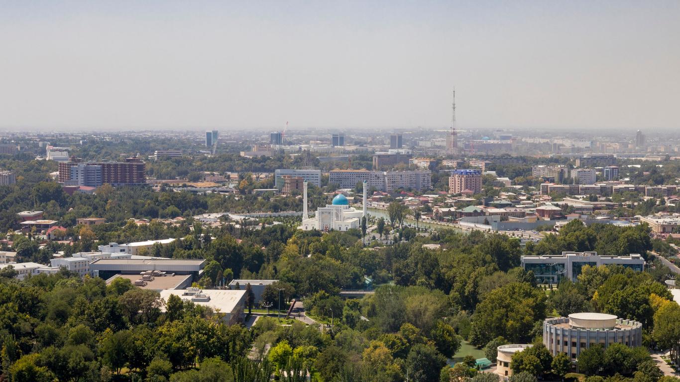 Hotely v Taškentu
