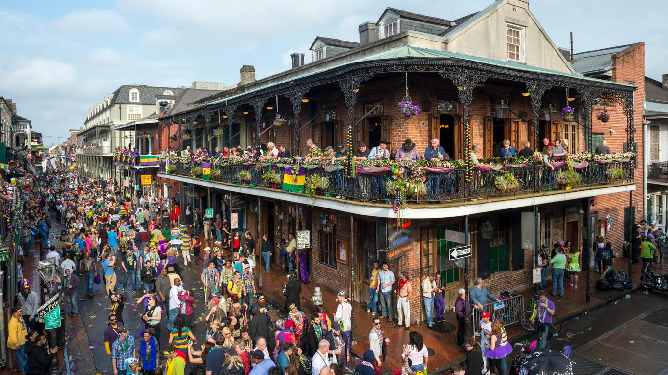 Coches de alquiler en Nueva Orleans