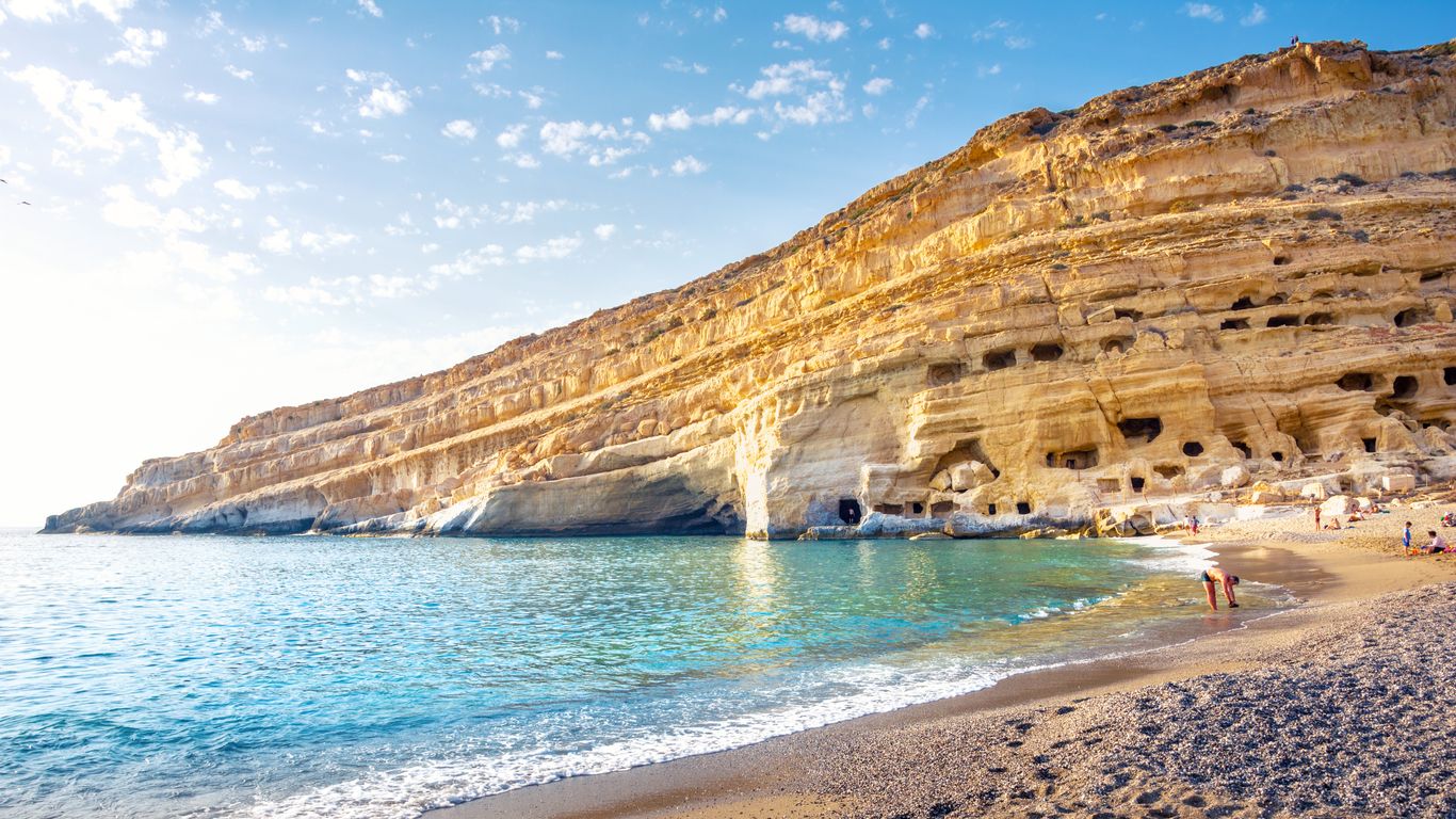 Hoteles en Matala