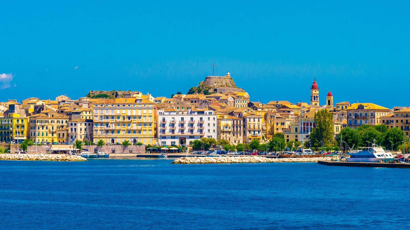 Hotele w mieście Korfu