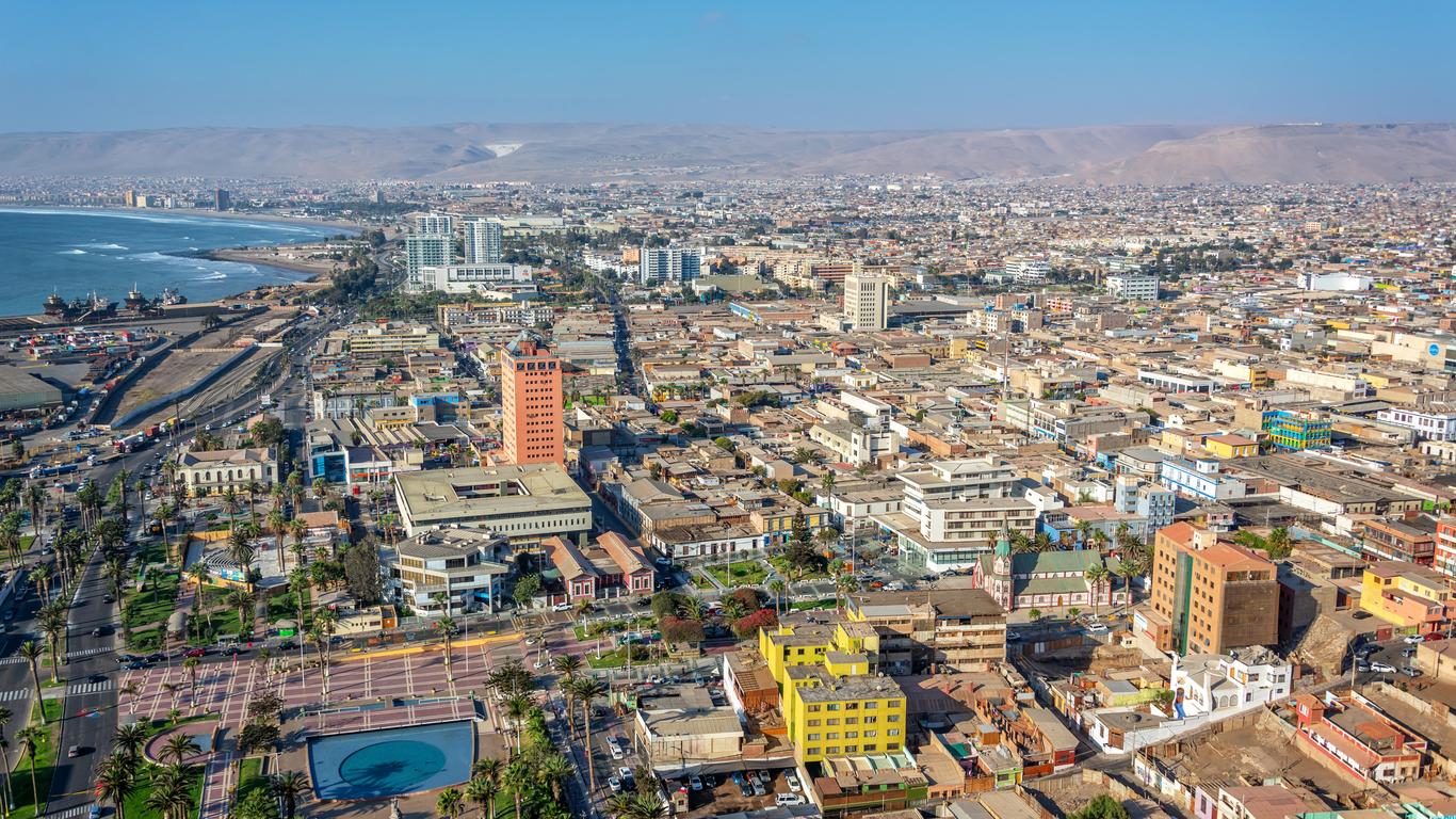 Hoteles en Arica