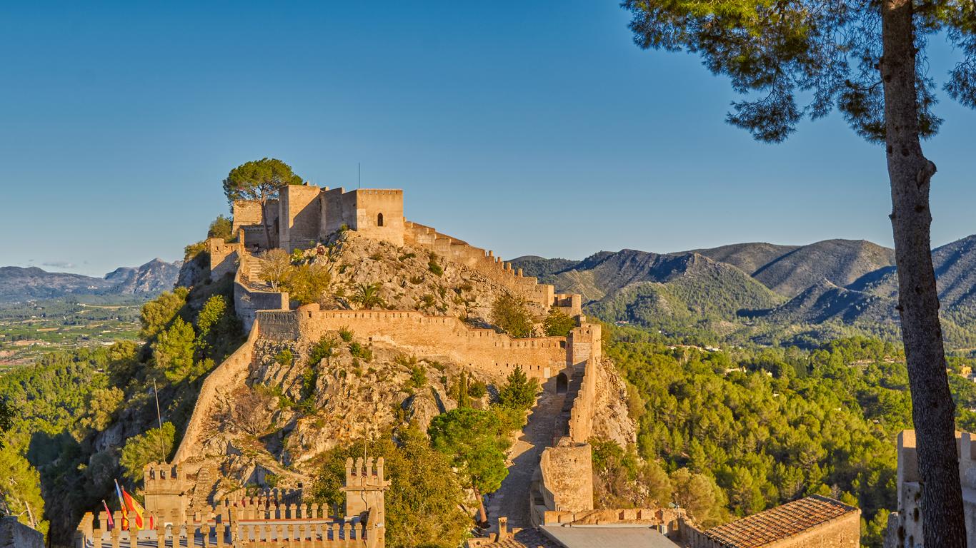 Hoteles en Xativa Castle