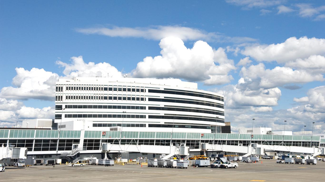 Hyrbilar på Seattle Tacoma flygplats
